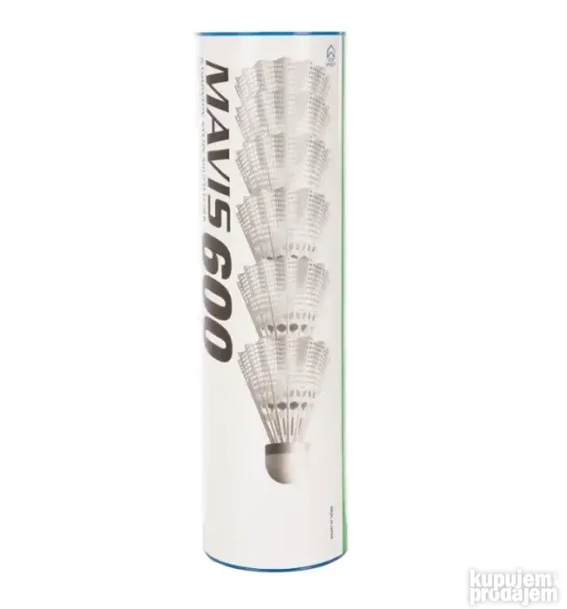 Loptice za badminton Yonex mavis 600 6 komada bele