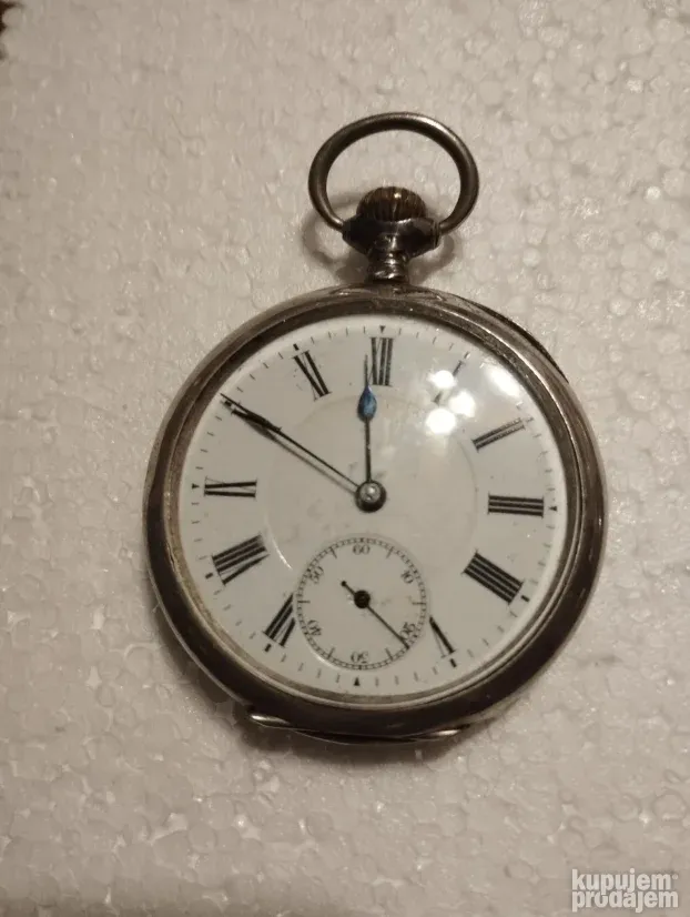 Faser srebrni djepni sat -fin-900