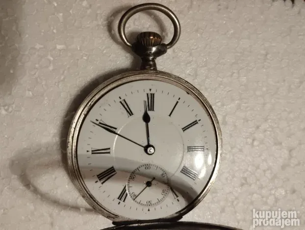 Faser srebrni djepni sat -fin-900