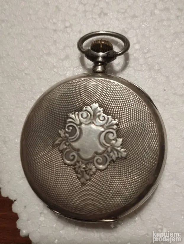 Faser srebrni djepni sat -fin-900