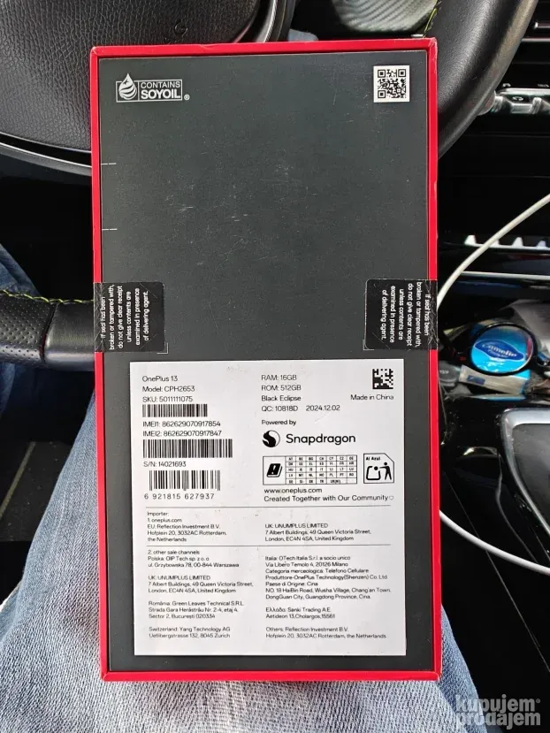 OnePlus 13 512/16gb  Midnight/Black/Noir