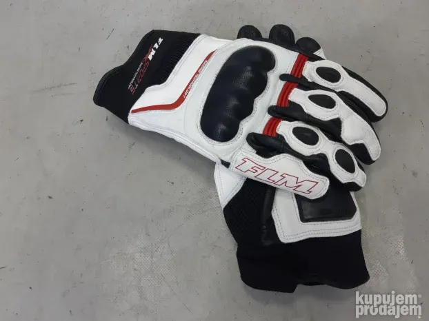 Moto kozne rukavice FLM / 3XL