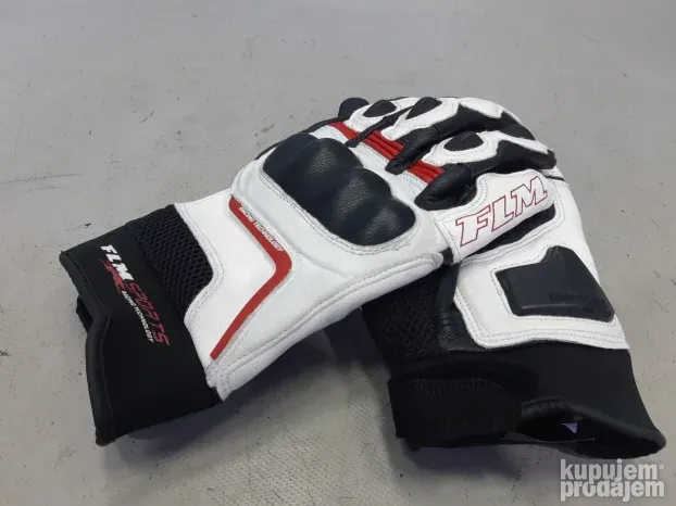 Moto kozne rukavice FLM / 3XL