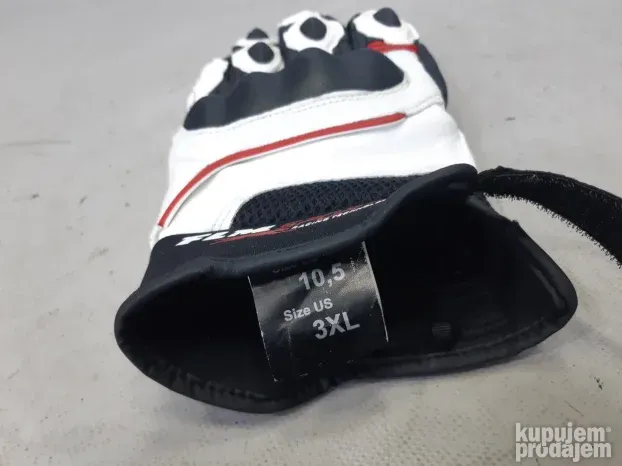 Moto kozne rukavice FLM / 3XL