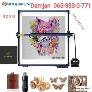 CNC Laser SCULPFUN S30 ULTRA 11W/84W, Novo