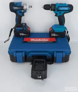 Makita AKU Set aku Odvijač i aku Srafiica busilica 128v