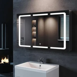led ogledalo 3 krila 105x65 -sonni