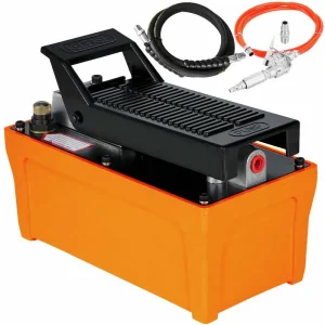 Pneumatska hidraulična nožna pumpa 700bar 1.6L sa crevom