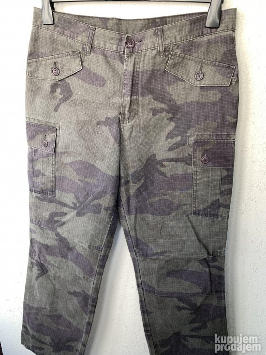 Muške maskirne pantalone džepare 34/L