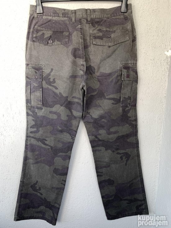 Muške maskirne pantalone džepare 34/L
