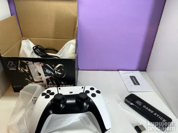 SJGAM 4k Game Stick Retro konzola sa 2 dzojstika(PS5)