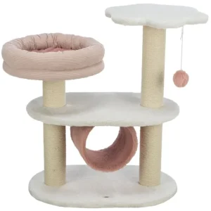 Trixie grebalica Isabella, 70 cm, belo-roze