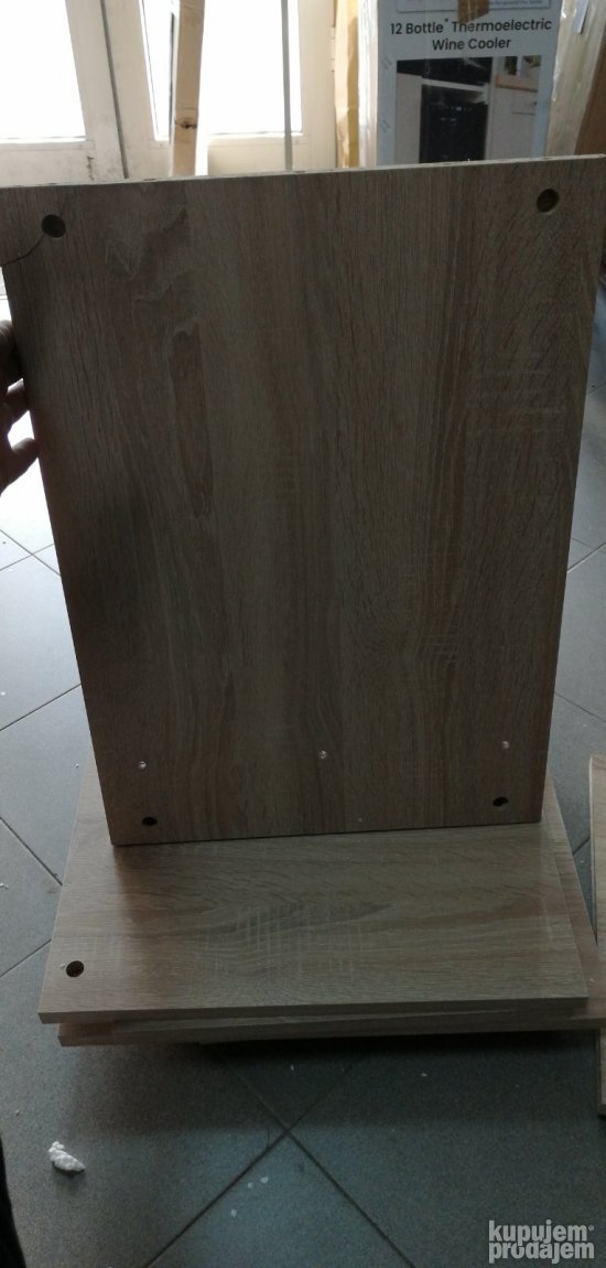 Stocic Polica 60x48x40cm Hrast Boja-Fritz