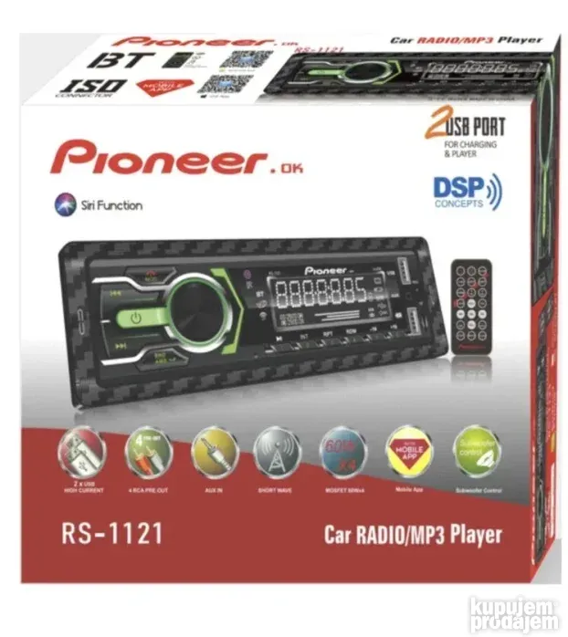 Auto Radio Pioneer-Akcija!