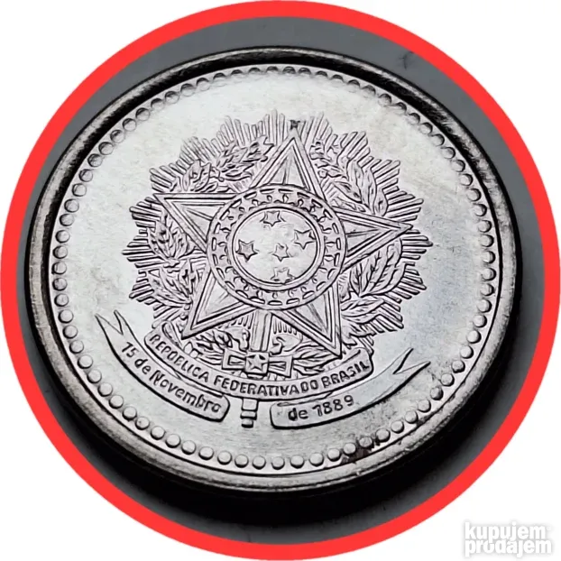 100 Cruzeiros 1985 Brazil