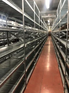 Industrijske police rafovi za hale 1.8x60x300