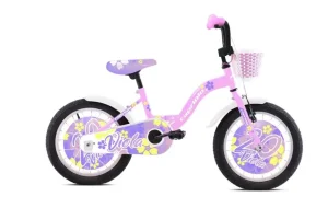 BMX 16"HT Viola belo pink