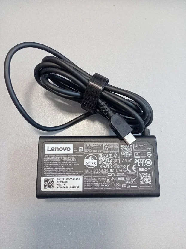 ORIGINAL Punjac Lenovo 20V 3.25A 65W Type C usb c #9135