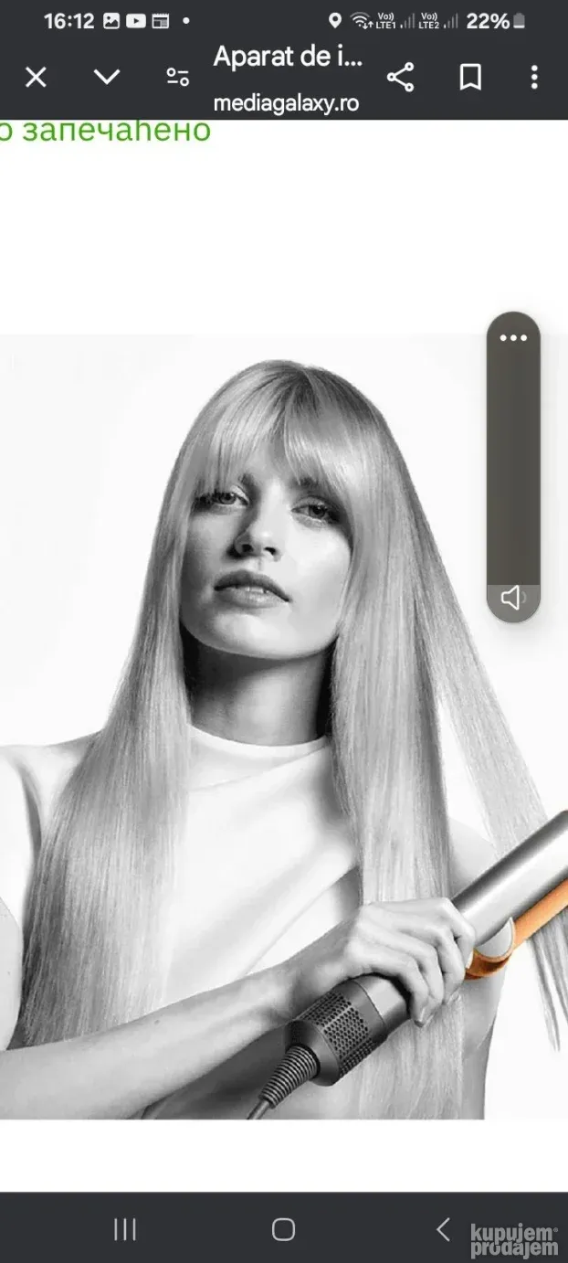 Dyson pegla za kosu ht01