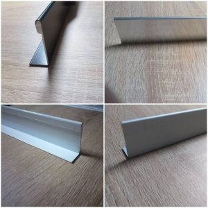 Al profil rucica L-okov za namestaj