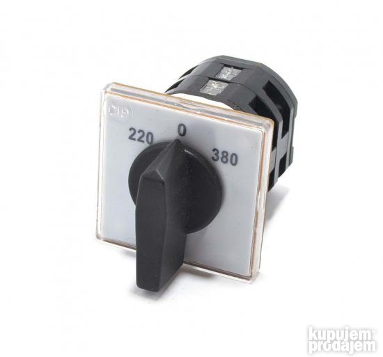 Grebenasti prekidač GS25-521U Čip 220-0-380