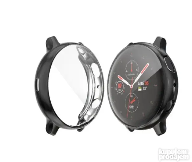 Zastitno crno silikonsko kuciste za Samsung Galaxy Watch Act