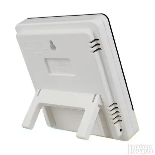 Termometar HTC-1 JWD temperetura, sat, vlaznost vazduha beli