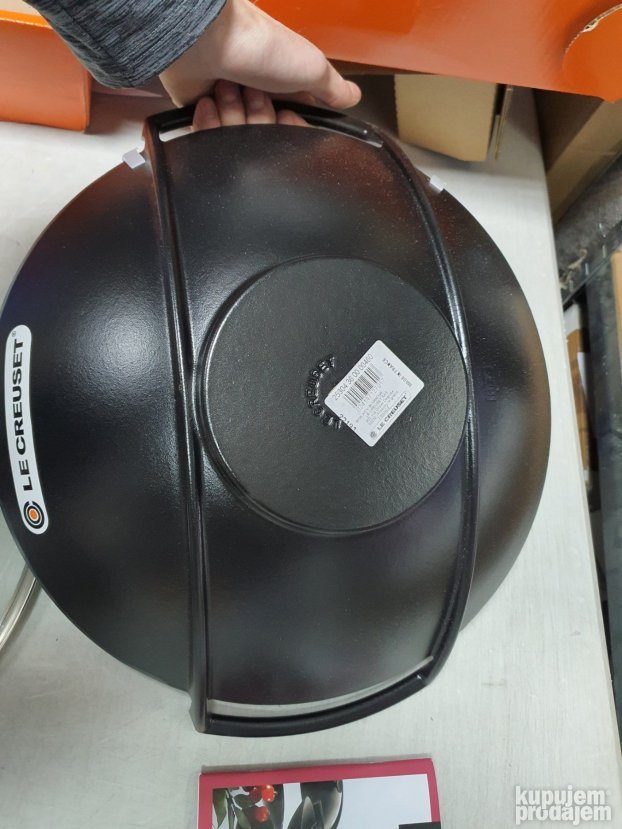 Le Creuset Vok od livenog gvožđa sa staklenim poklopcem 36c