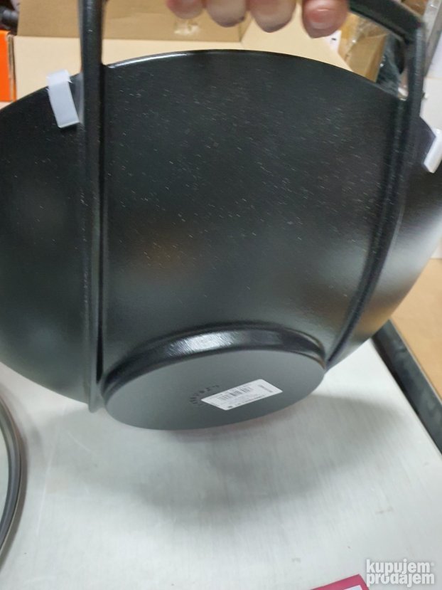 Le Creuset Vok od livenog gvožđa sa staklenim poklopcem 36c