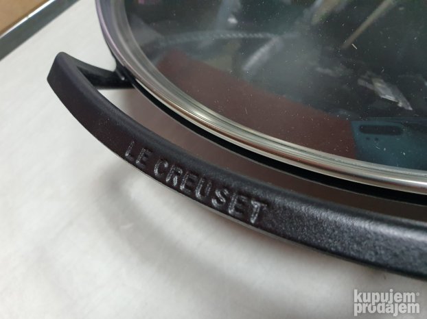 Le Creuset Vok od livenog gvožđa sa staklenim poklopcem 36c
