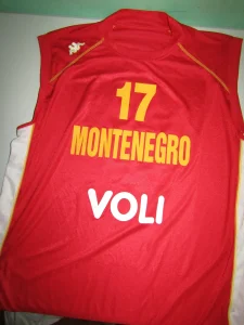 Košarkaški dres Crne Gore, Ivanović, Kappa XL