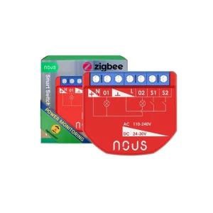 NOUS B3Z clever Tuya Zigbee mini consumption meter