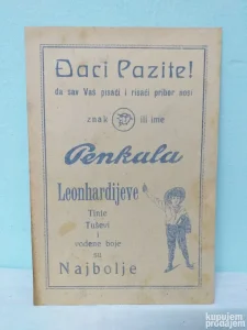 Stari reklamni flajer LEONHARDI , iz 1925 god