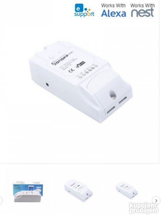 Sonoff dual 10A prekidač wi-fi