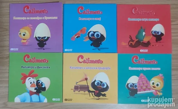 Kalimero Calimero ilistrovana knjiga za decu na 24i32 strane