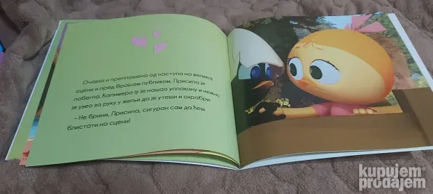 Kalimero Calimero ilistrovana knjiga za decu na 24i32 strane