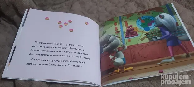Kalimero Calimero ilistrovana knjiga za decu na 24i32 strane