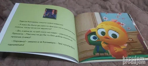 Kalimero Calimero ilistrovana knjiga za decu na 24i32 strane