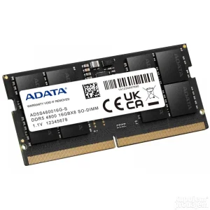 ADATA 16GB Notebook DDR5 4800MHz CL40 AD5S480016G-S
