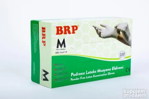 Rukavice za jednokratnu upotrebu bez pudera 100% slikonska