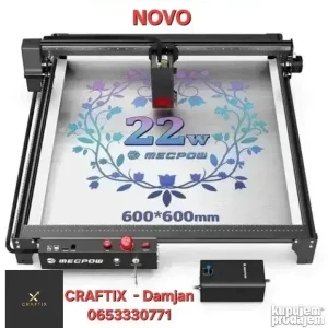 MECPOW X5, 22W/144W, 600x600, Auto Air Assist, NOV, Garancij