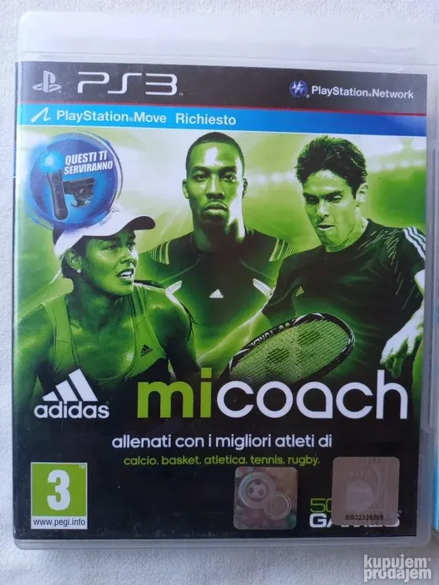 PS3 - MIcoach i Brain Challenge