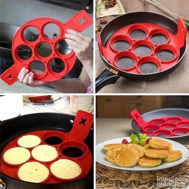 HIT silikonski kalup za palačinke, jaja i omlete