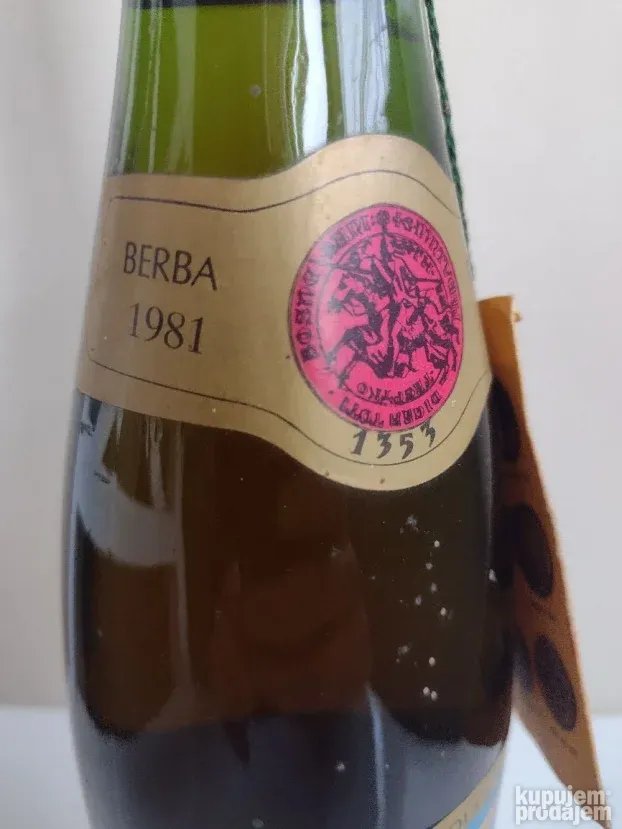Vino zilavka mostar 0,7l jugoslavija 1981g