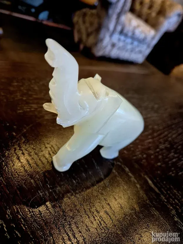 Mali slon od oniksa, mir u kuci, 16 cm