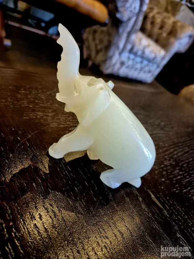 Mali slon od oniksa, mir u kuci, 16 cm