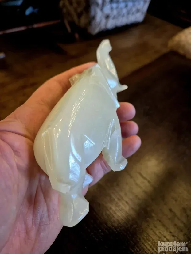 Mali slon od oniksa, mir u kuci, 16 cm