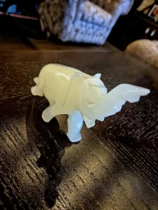 Mali slon od oniksa, mir u kuci, 16 cm