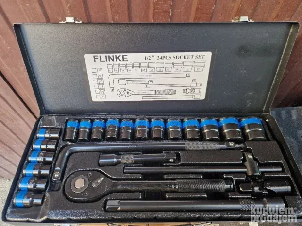 set gedora 1/2 24 dela 8-32 FLINKE