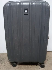 Kofer EUROTRAVEL Tvrdi Veliki Sivi 70cm, 4 Točka, sa Šifrom